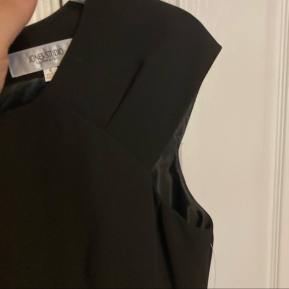Jones Studio- Black cocktail dress- size 6 - Picture 4 of 7